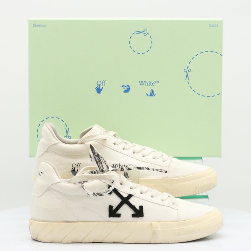 Off white vulc - low, canvas